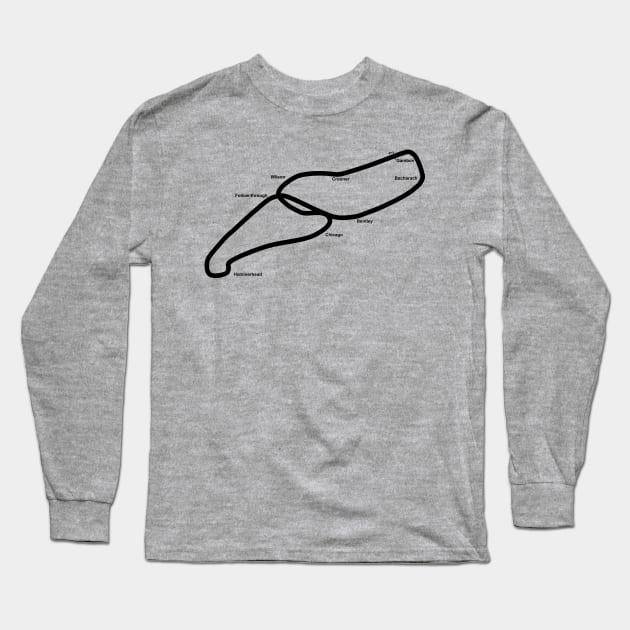 The iconic Top Gear Test Track Long Sleeve T-Shirt by shamusyork